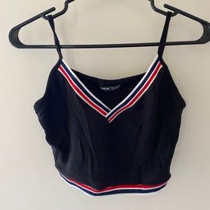 Shein cropped sleeveless top